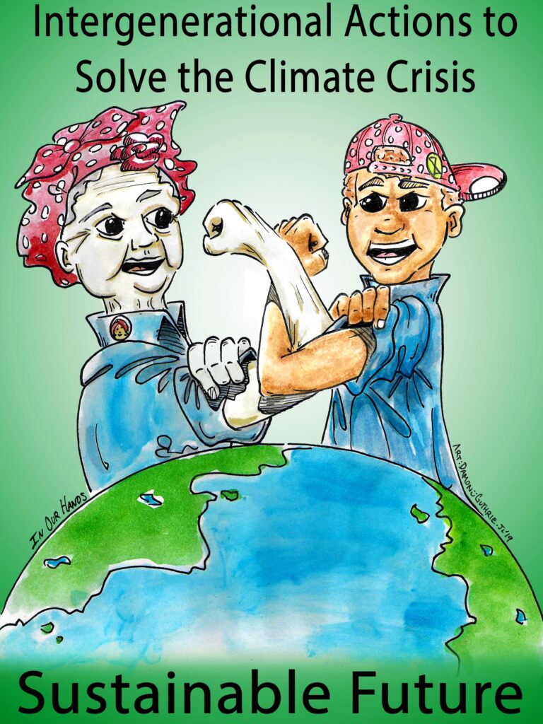 Intergenerational Actions to Solve the Climate Crisis